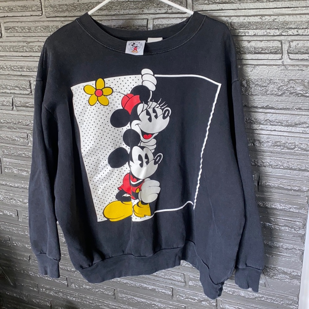 Vintage Mickey and Minnie Mouse 90’s Crew